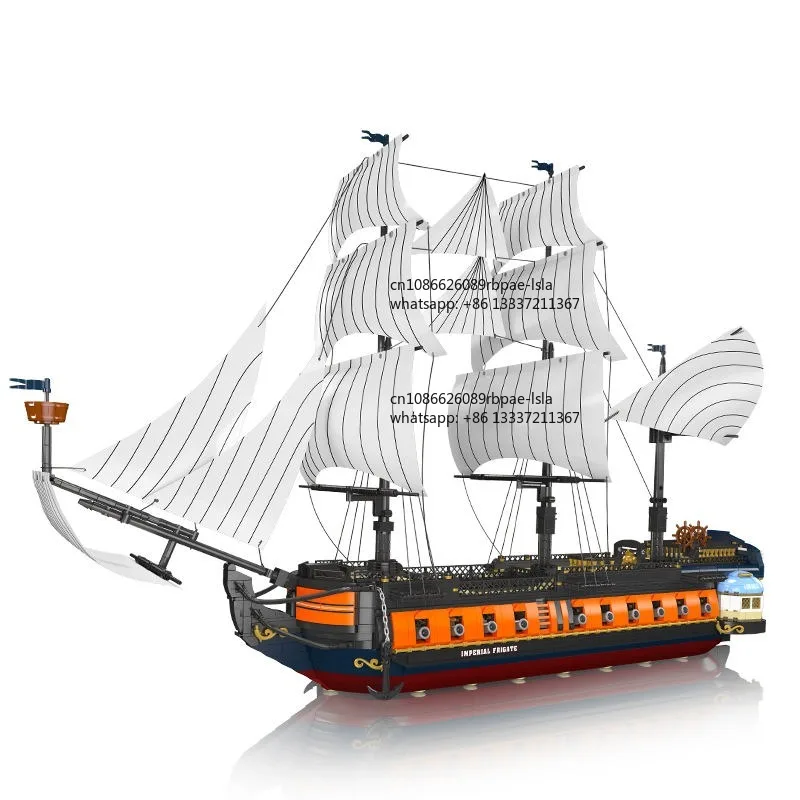 Mould King 13192 3580PCS Imperial Escort Ship Model Building Blocks Technical Assembly Toy Desktop Ornament Festival Gift