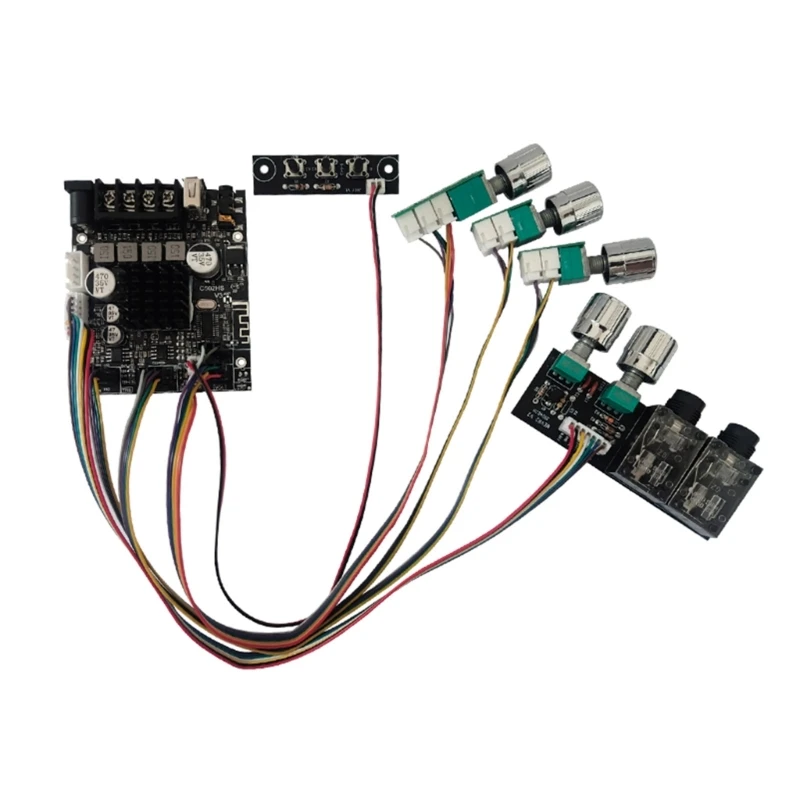 

ZK 502HS Wirelessly Auditory Amplifier Board 50W+50W Power TPA3116 Control