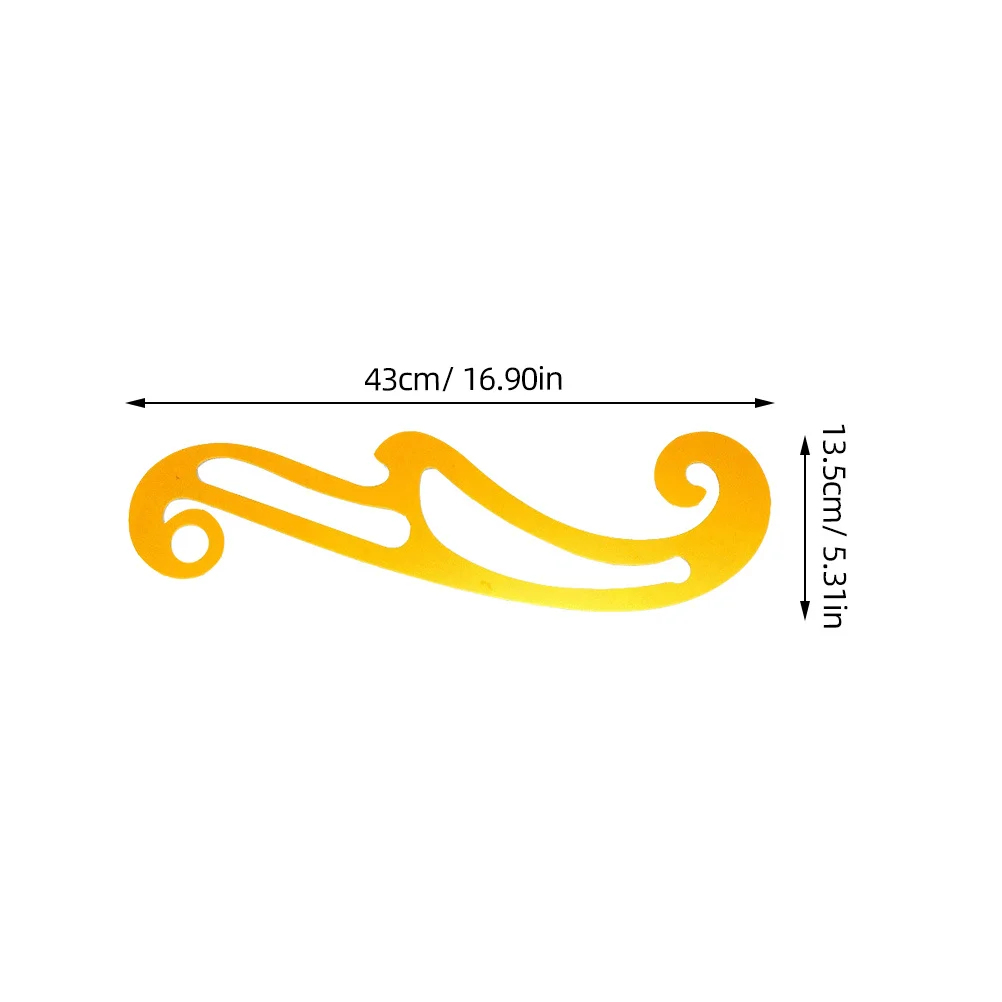 عالية الدقة الملابس قالب أداة الخياطة قياس حاكم لصنع الملابس DIY بها بنفسك مصممي الأزياء صياغة مجموعة مسطرة منحنية