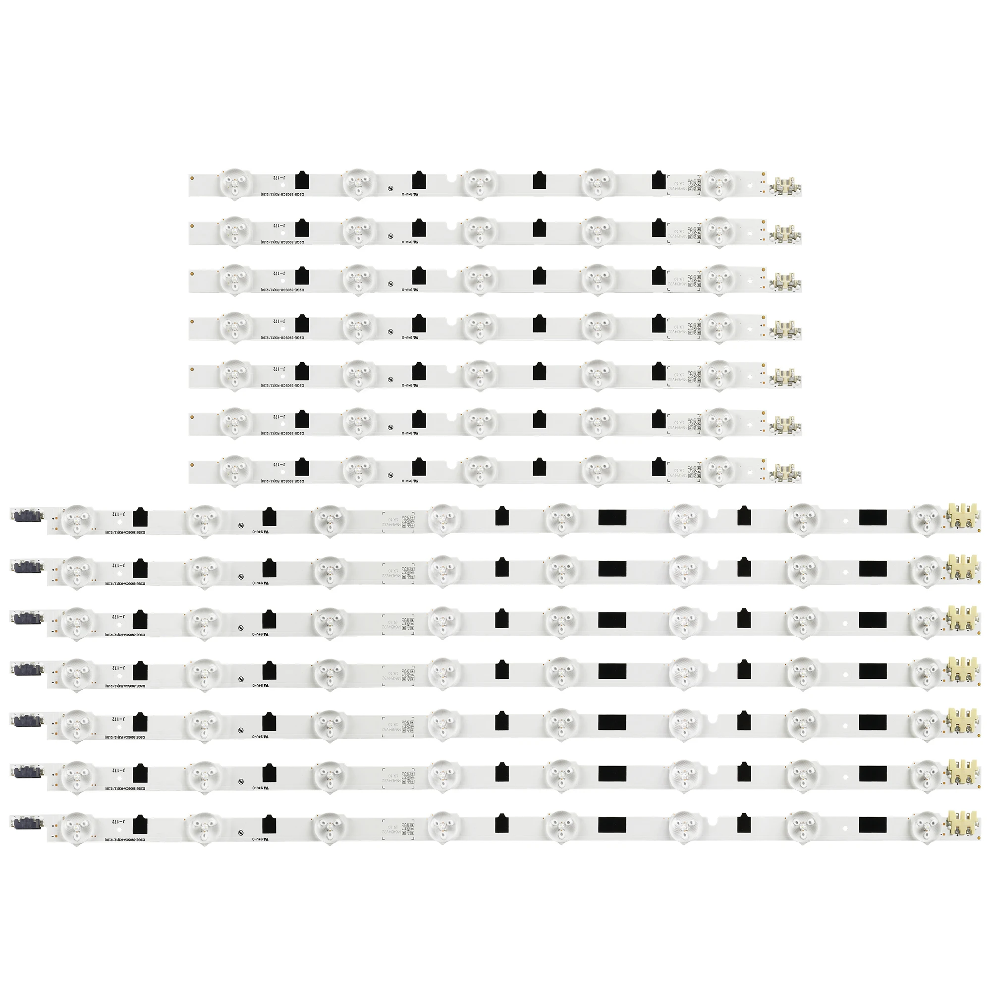 14pcs LED Strip For UE39F5000AK UE39F5000AW UE39F5300 UE39F5500AK UE39F5030AK UE39F5500 BN96-25302A BN96-25303A 27896A 27897A