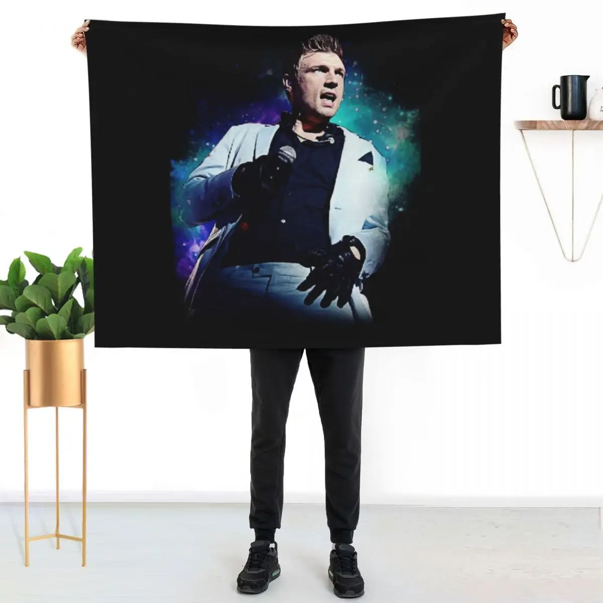 Nick Carter Galaxie Throw Blanket Luxury Thicken Thin Bed linens For Baby Comforter Kid'S Blankets