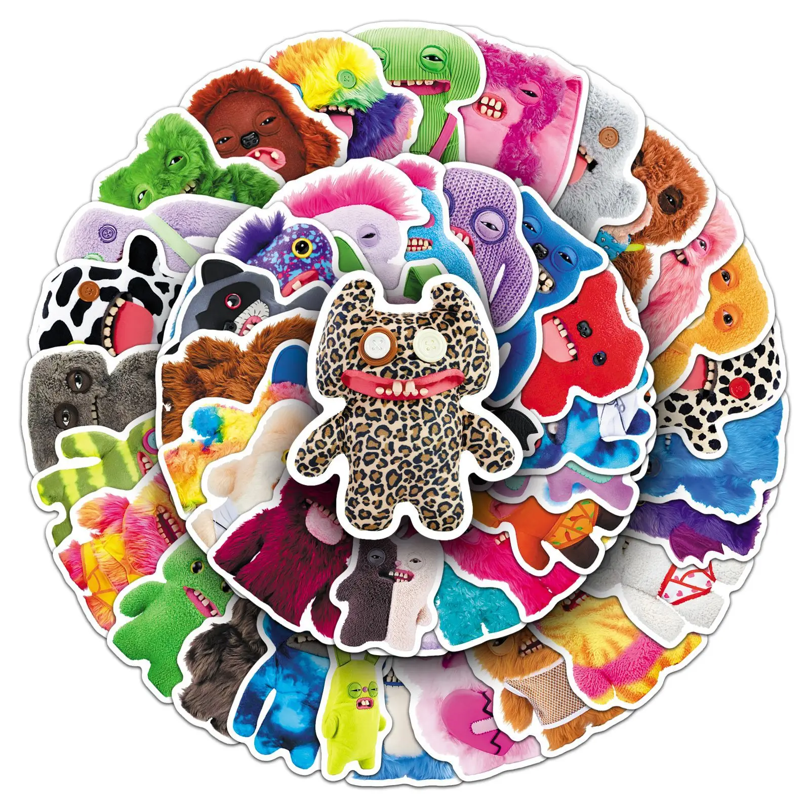 10/30/50 個漫画 FUGGLER 醜いモンスターステッカー DIY 装飾防水スケートボードノートブック落書きおもちゃ