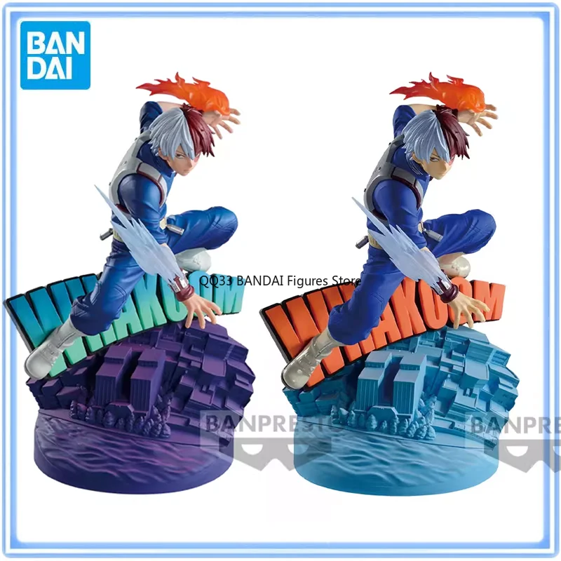 

BANDAI Original My Hero Academia DIORAMATIC Todoroki Shoto Anime Action Figure Model Hobbies Collectible Desktop Decoration