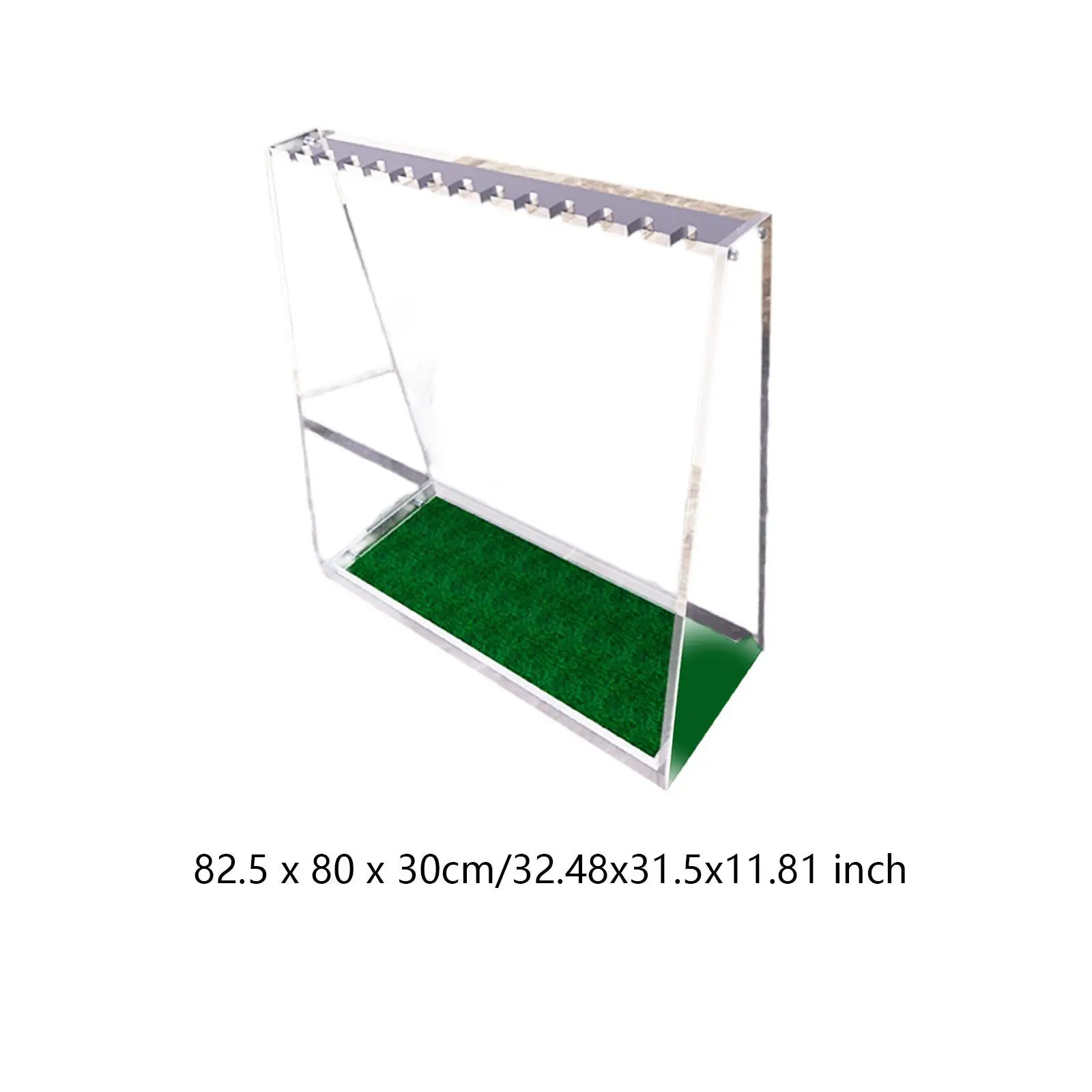 Golf Club Rack, Floor Display Rack Shelf, Easy to Assemble Golf Club Display Stand for Home Office