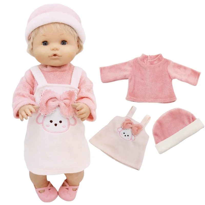 Búp Bê Em Bé Váy Đầm Hoa Cho 40 Cm Nenuco Ropa Y Sử Hermanita 17 "Cô Gái Quần Áo Búp Bê