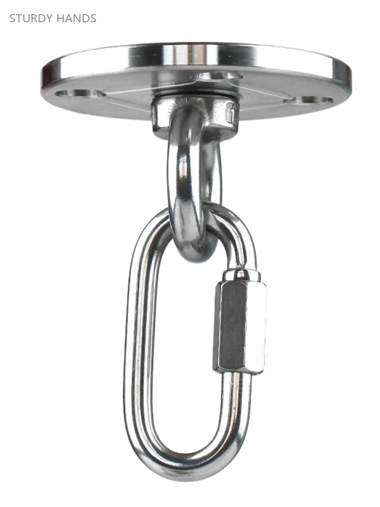 Stainless Steel Lifting Hook Aerial Hammock Yoga Sandbag Swing Hook Lifting Ring Furniture Fixing Tools Hardware Lifting Hook