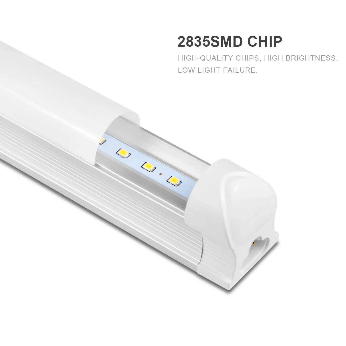 Tube LED structurels ent T8, 30cm, 60cm, 8W, 12W, blanc froid, blanc chaud, 220V, éclairage de Cisco de cuisine intégré, décor de chambre