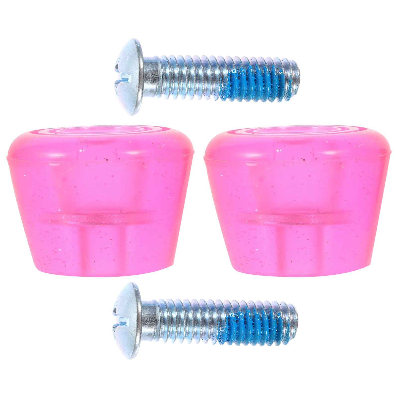 Skate Brakes Roller Replace Pro Skateboard Replaceable Toe Stops Plugs Professional Double Row