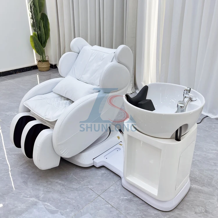Rotating Massage Shampooing Chair Suitable For Barber Stores, Homes, Beauty Salon, Elderly And Pregnant Women Shampoo
