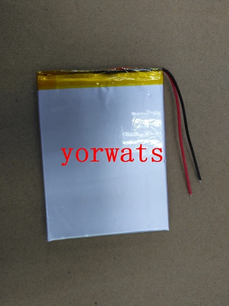 Nova célula de íon-lítio recarregável nova 3.7v, bateria de polímero de lítio, 436184   Potência MP34 de navegação GPS, instrumento médico, e-bo