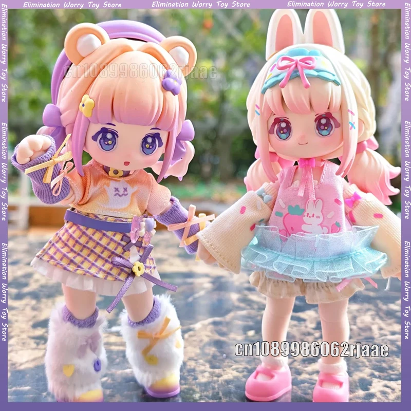 

Серия NYZAII Sweet Imagination: BJD-кукла в закрытой упаковке (слепой бокс), оригинальная игрушка, милая аниме-фигурка, настольное украшение, коллекционный подарок