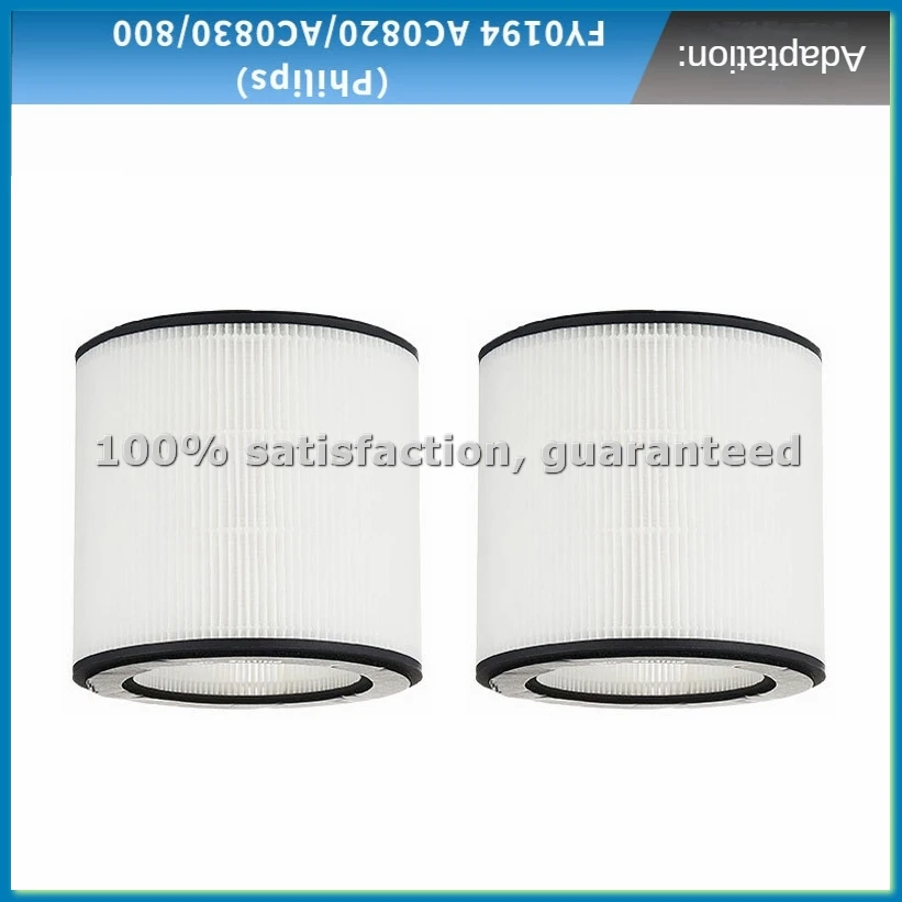 

2PCS HEPA Filter Replacement Parts for FY0293 FY0194 AC0810 AC0819 AC0820 AC0830 Air Purifier Accessories-FS