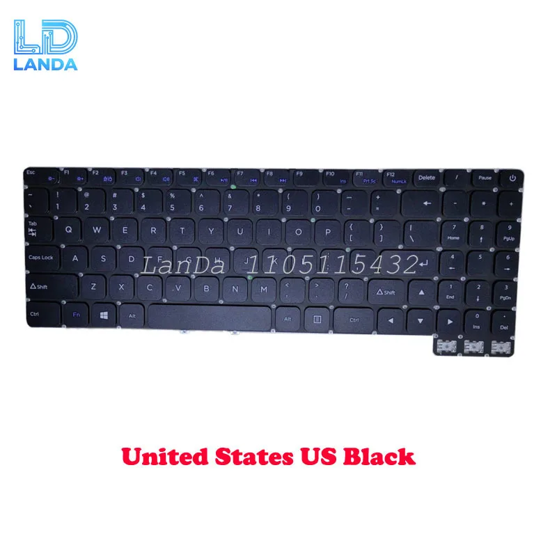 Teclado GWTN156-11 para laptop americano, teclado para gateway GWTN156-11 GWTN156-11BK GWTN156-11BL GWTN156-11GN 11rd inglês eua preto/cinza novo