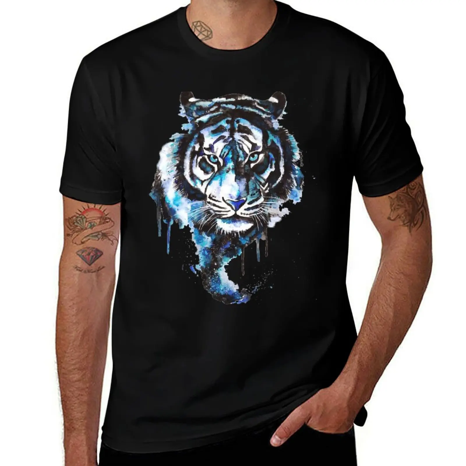 

Tigre T-Shirt t shirt man cotton mens graphic t shirts t shirts for man pack cotton T-shirt