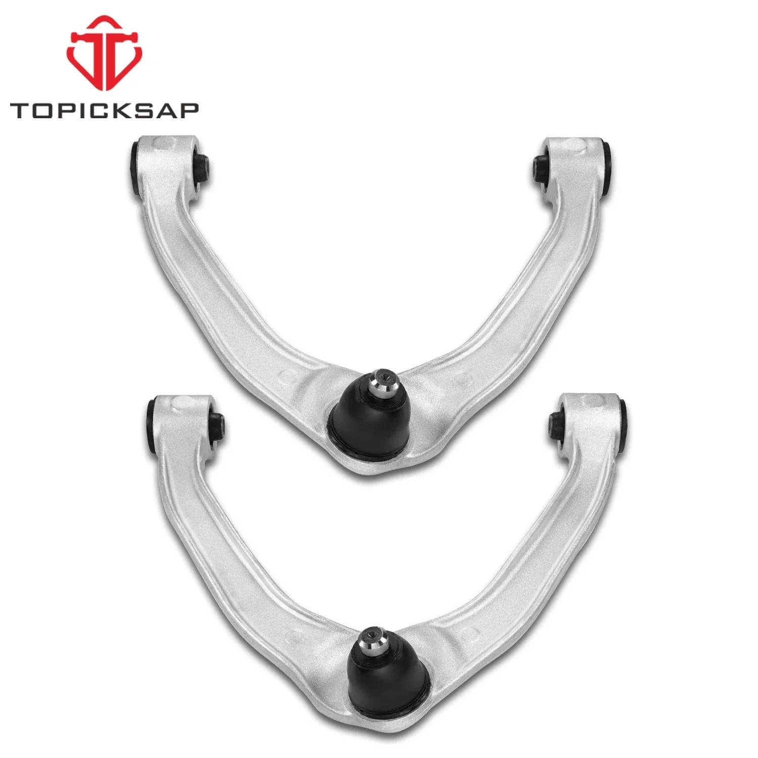 TOPICKSAP 2Pcs Front Upper Control Arm W/Ball Joint Kit for Infiniti EX35/EX37/G37/Q50/Q60/QX50/Nissan 370Z MS301113 MS301114