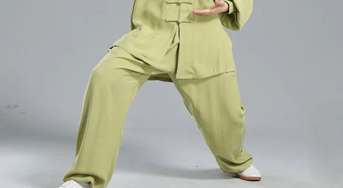 Dark Yellow Shortsleeves Kung fu Jacket Shaolin Wudang Tai chi Robe Martial arts Top Yoga Meditation Clothing