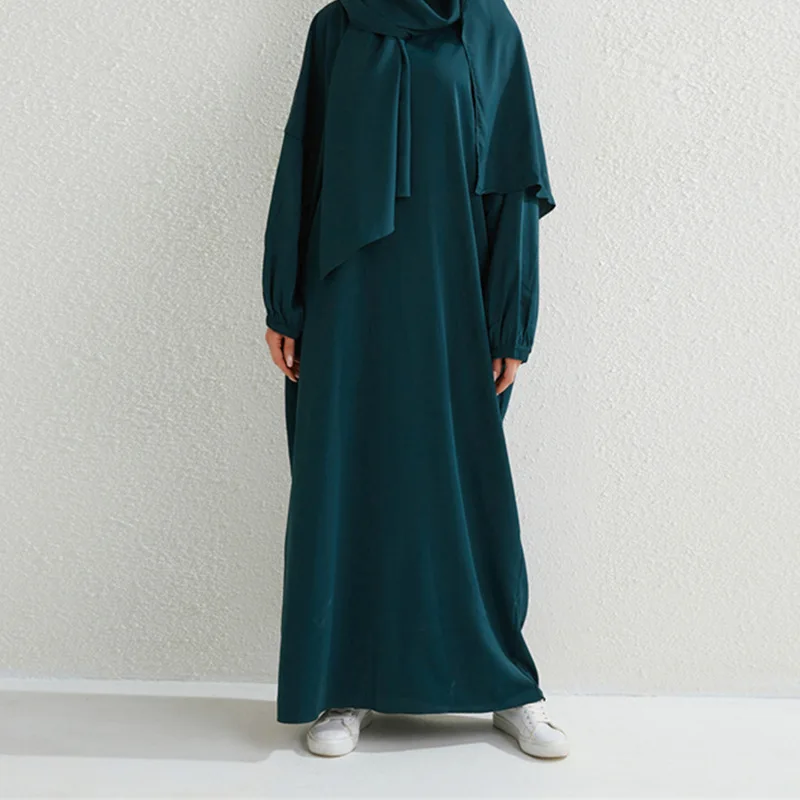 

Новое поступление, длинный халат в Дубае, юбка-макси, однотонная юбка Bell Sve, независимая станция, женская мода, осень 2023,