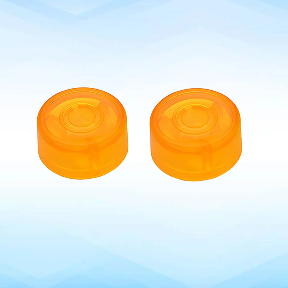 

2Pcs Volume Tone Control Orange Guitar Knobs Plastic Durable Replacement for Electric Guitar Bass Knobs Bass Knob