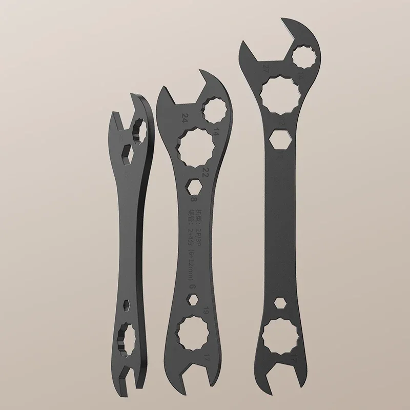 Multifunctional Wrench Air Conditioner Maintenance Wrench Seven-in-one Wrenches Set Opening Universal Disassembly Wrenches