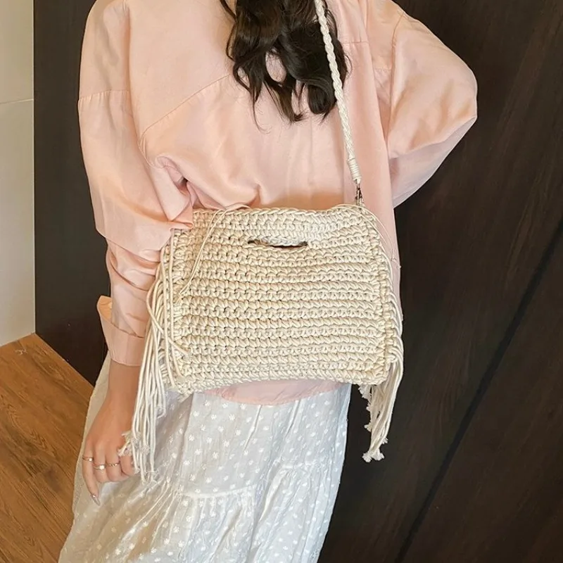 

Vintage Luxury Diaper Bag For Women Designer Crossbody Handbag Elegant Leather Tote Minimalist Original Large Capacity Bag