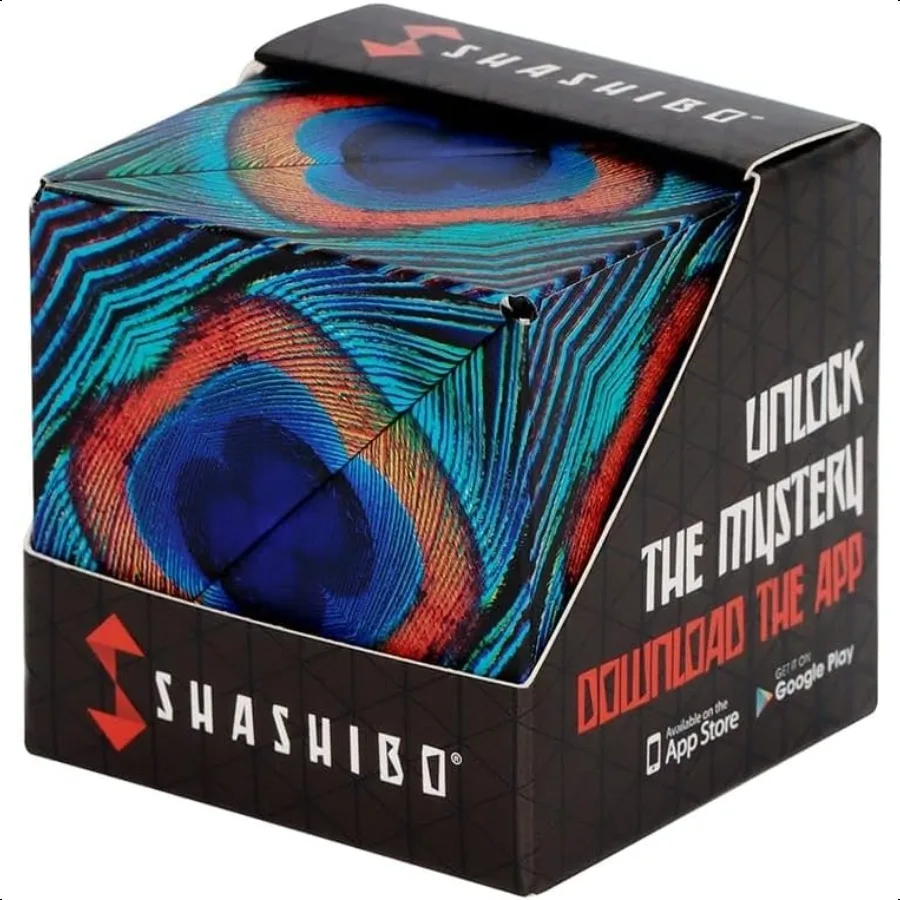 Shashibo forme boîte de changement de vitesse jouet Fidget gagnant avec 36 aimants de terres rares transformez dans plus de 70 formes jouet sensoriel cadeau pour