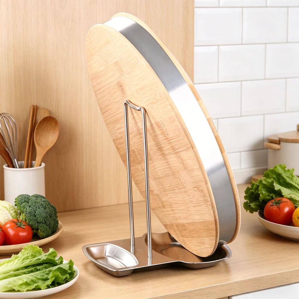 Suporte para Tampas de Panela - Kitchen Baking Pan Organizer avaliação e preço