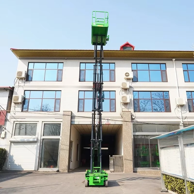 Electric Motor Is More Stable Track Type High-altitude Lifting Scissor Type Lifting Platform Is More Stable High Quality
