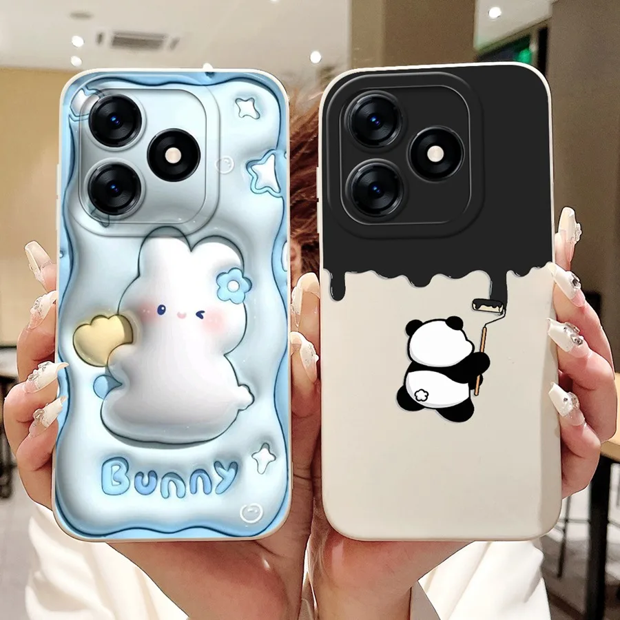 Для Realme C51 C51s C53 Чехол RMX3830 RMX3760 Shell Cute Cartoon Полная задняя крышка для RealmeC51 C53 C60 C 51 S Мягкий силиконовый чехол Для Realme C51 C51s C53 Чехол RMX3830 RMX3760 Shell Cute Cartoon Полная задняя крышка для RealmeC51 C53 C60 C 51 S Мягкий силиконовый чехол