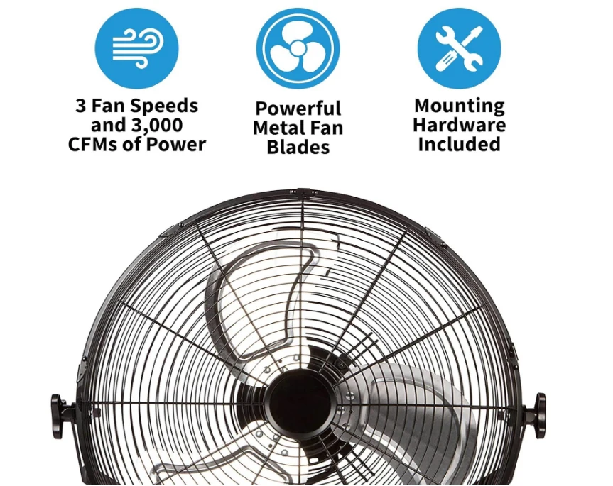 Fresh air Wall mounted high speed fan | 18