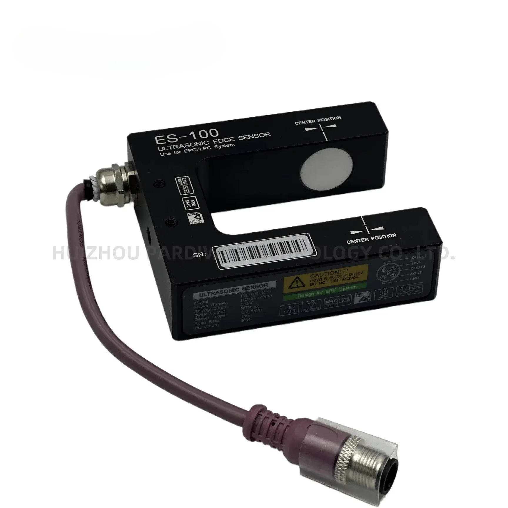 New Servo  EPC System Automatically Detect and Correct the Lateral Position Deviation of Rolls  Ultrasonic Edge Sensor