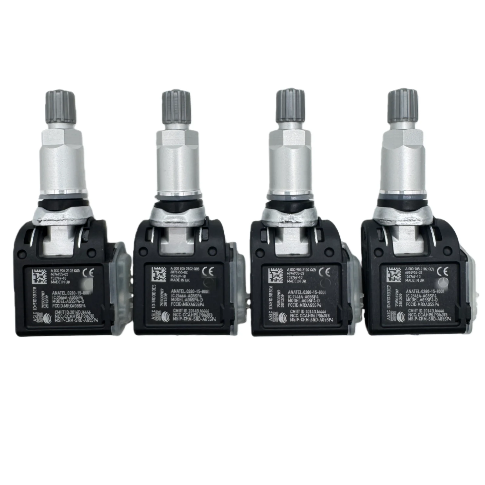 

4Pcs Tire Sensor A0009052102 Tpms 433Mhz for Bmw 540I 740I 750I X3 G20 G30