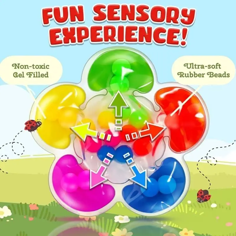 Kolorowe akcesorium zabawek Montessoris dla dzieci bezpieczne miękkie materiały sortowanie Gra promuje rozwój sensoryczny i się