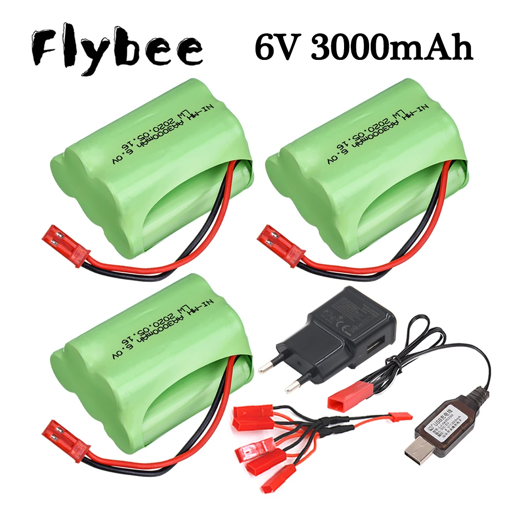 6v 3000mah 충전식 배터리/충전기 Rc 완구용 자동차 탱크 로봇 건 NiMH 배터리 AA 9v 2400mah 배터리 팩, Rc 보트용 충전지 건전지