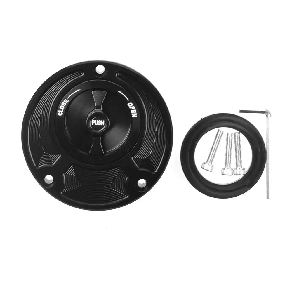 For Yamaha MT01 MT-03 MT07 MT-09 MT-10 MT15 MT-25 MT125 CNC Aluminum Keyless Motorcycle Accessories Fuel Gas Tank Cap Cover