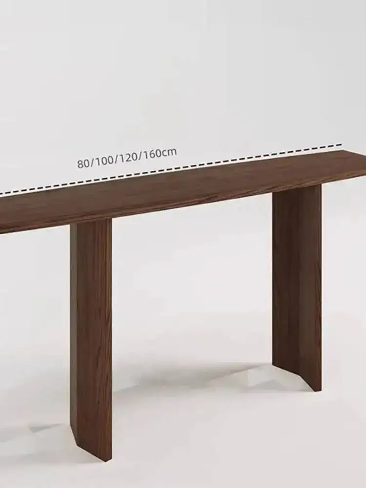 Nordic Entrance Console Table Moderne houten luxe minimalistische consoletafel Esthetische Glamour Tavolo Salotto Home Furniture - afbeelding 2