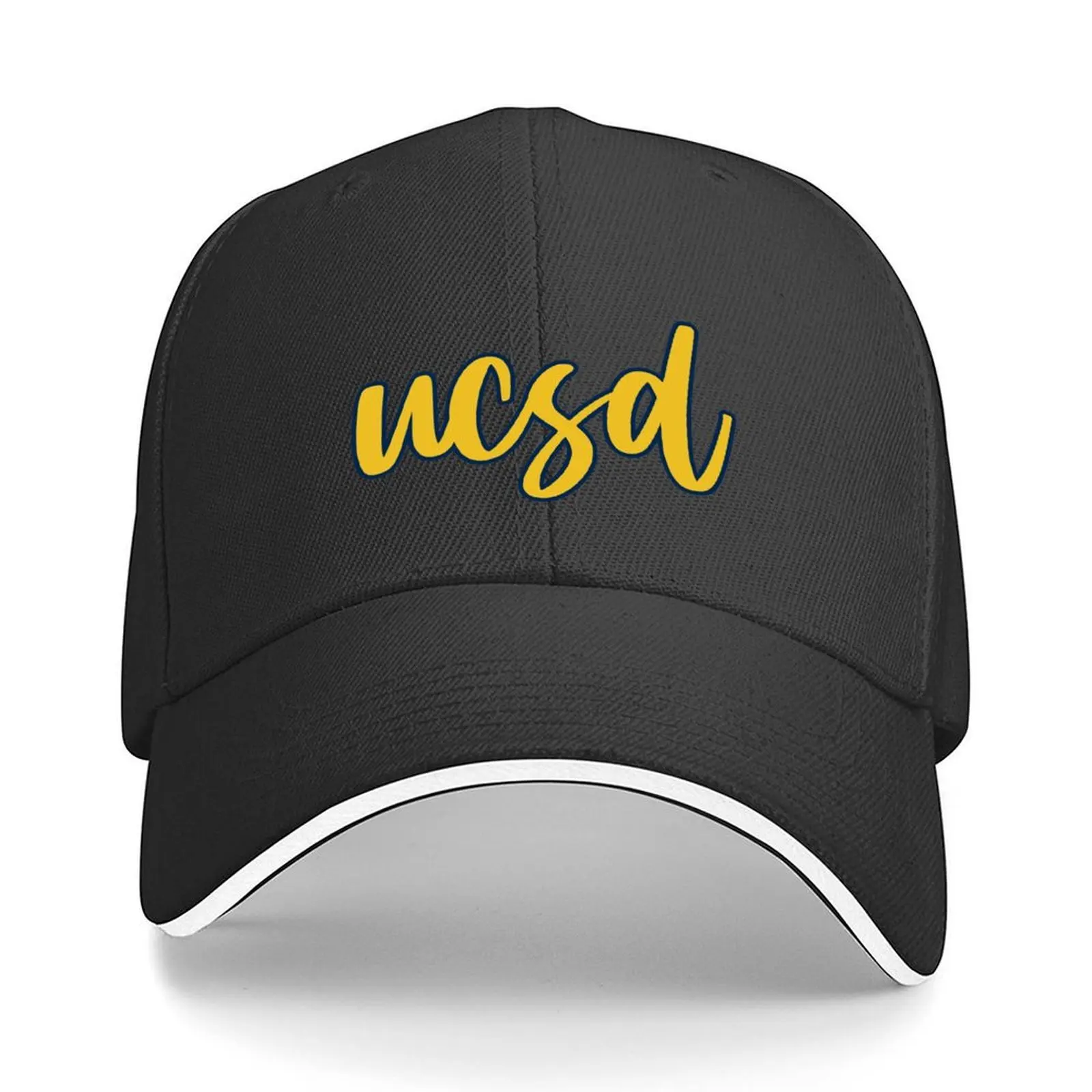 

Cursive Go Tritons! Baseball Cap fun hats custom caps summer hat Luxury Brand Girl'S Hats Men's