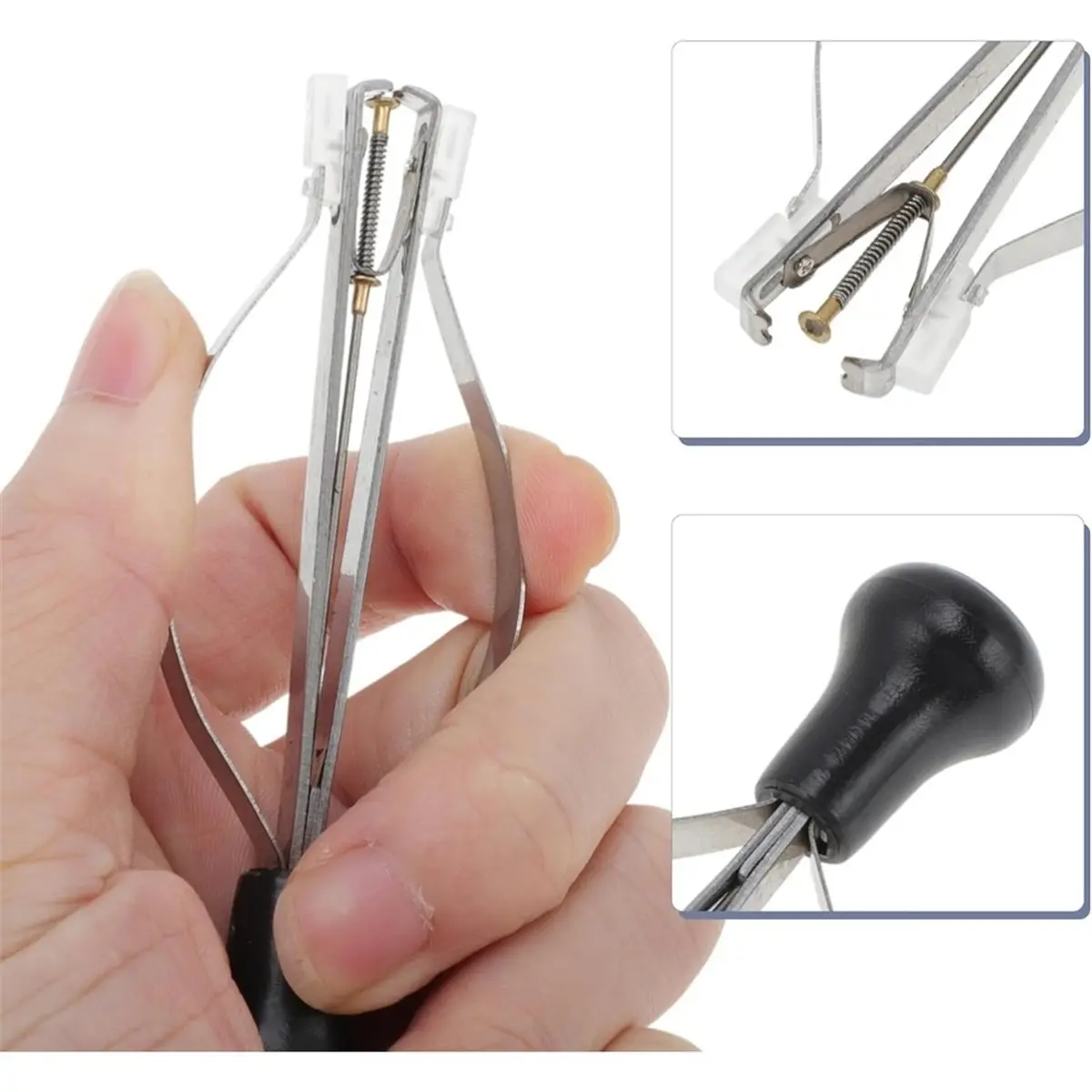Home Tool Watch Hand Repair Tool Kit, Watch Hand Setting Tool with Removal and Press, Watchmaker Prestos Presser Lifter Puller