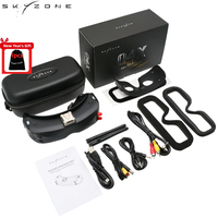 SKYZONE SKY04X PRO OLED 48CH 5.8G Steadyview Receiver 1920X1080 DVR FPV Goggles Head Tracker Fan for RC plane Racing Drone