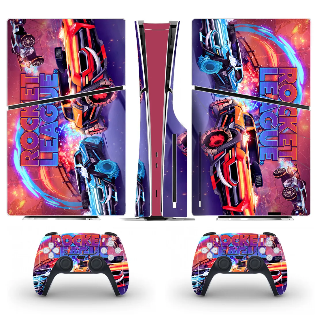 Новая игра Rocket League PS5 Slim Disc Skin Sticker Decal Cover для контроллера консоли PS5 Slim Disk Skin Sticker Vinyl