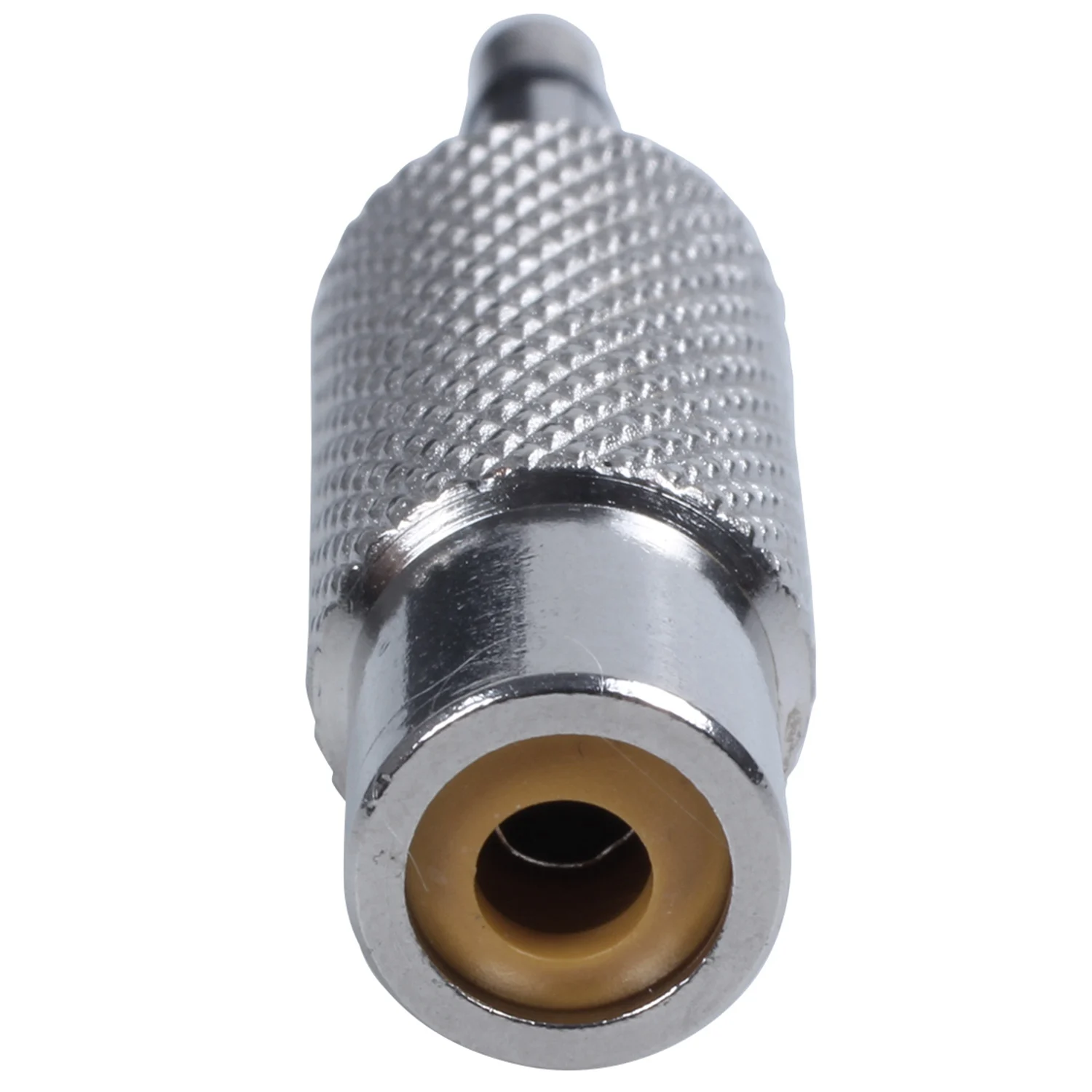 ستيريو ذكر إلى رسيا أحادية أنثى محول الصوت ، الفضة ، 3.5 مللي متر