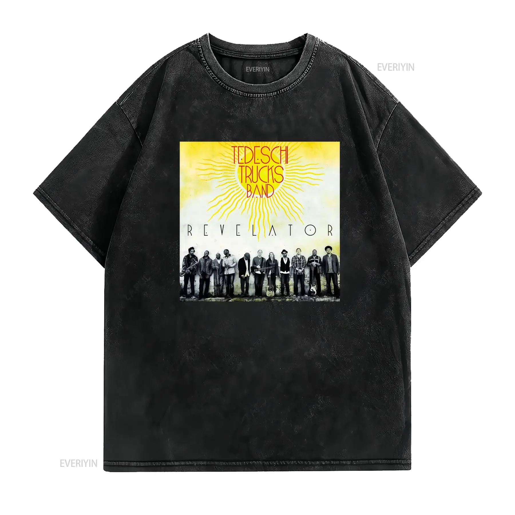 Tedeschi Trucks Band Tour  For Fan S to 5XL T shirt vintage Washed Top For Everyday Wear graphic Breathable designer clothes