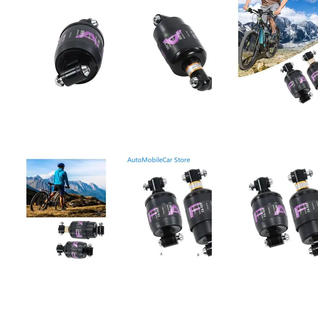 G8TE Rear Shock 100mm 125mm Air Suspension Absorber Hydraulic Speed Lockout