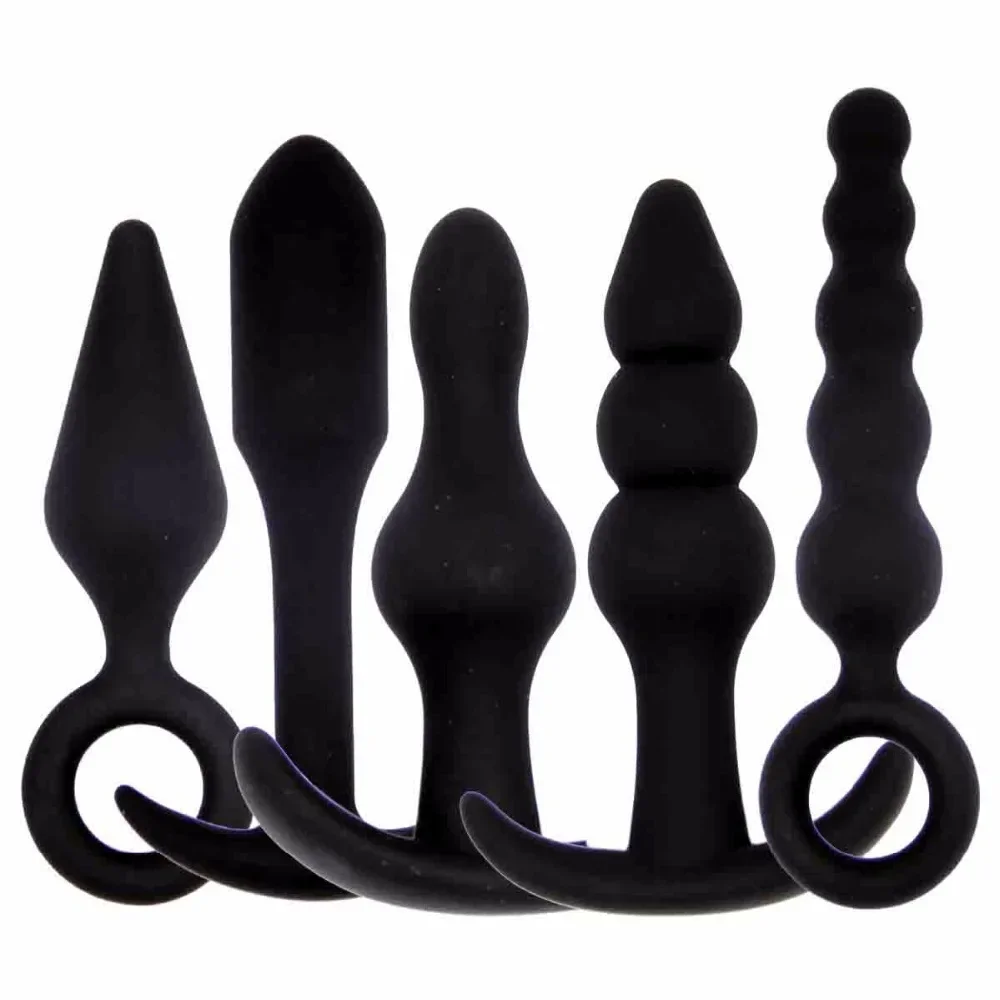 

Backyard 5 styles Set Of Silicone Backyard Sex Toys Anal Plug Adult Products Massage For Women Men dp sm Couples Po'sition Shop