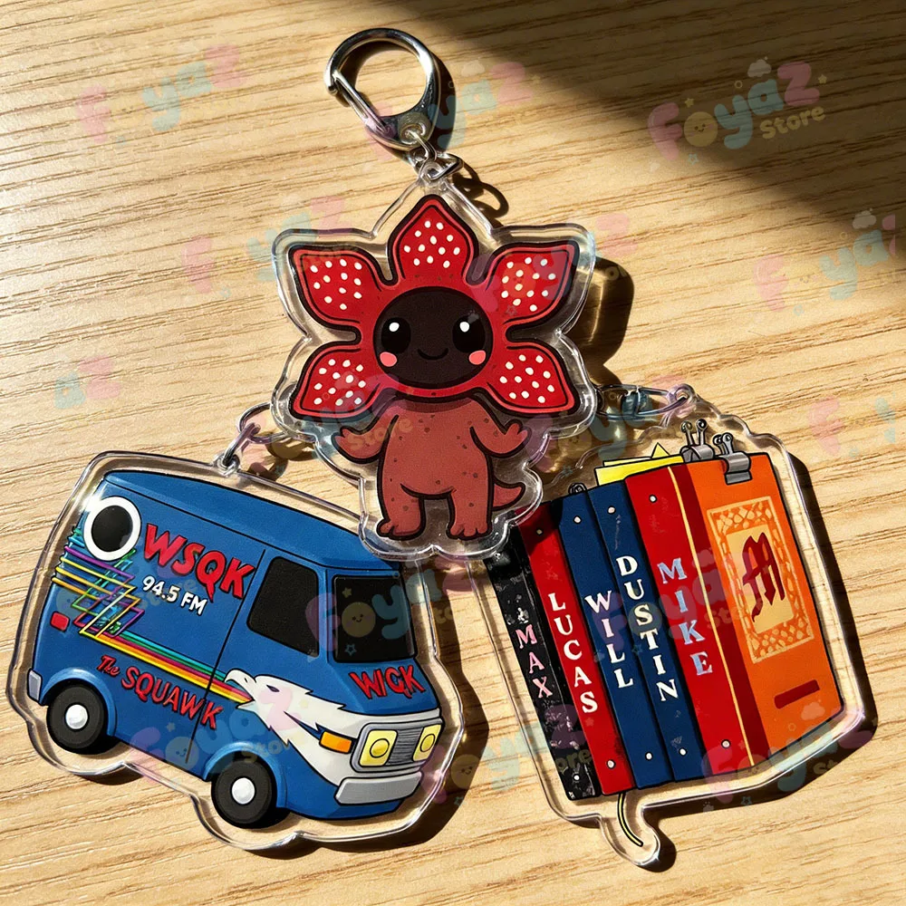 Popular Horrible TV Show Main Role Djo Keychain for Accessories Mike Keyring Jewelry Fans Friends Gifts