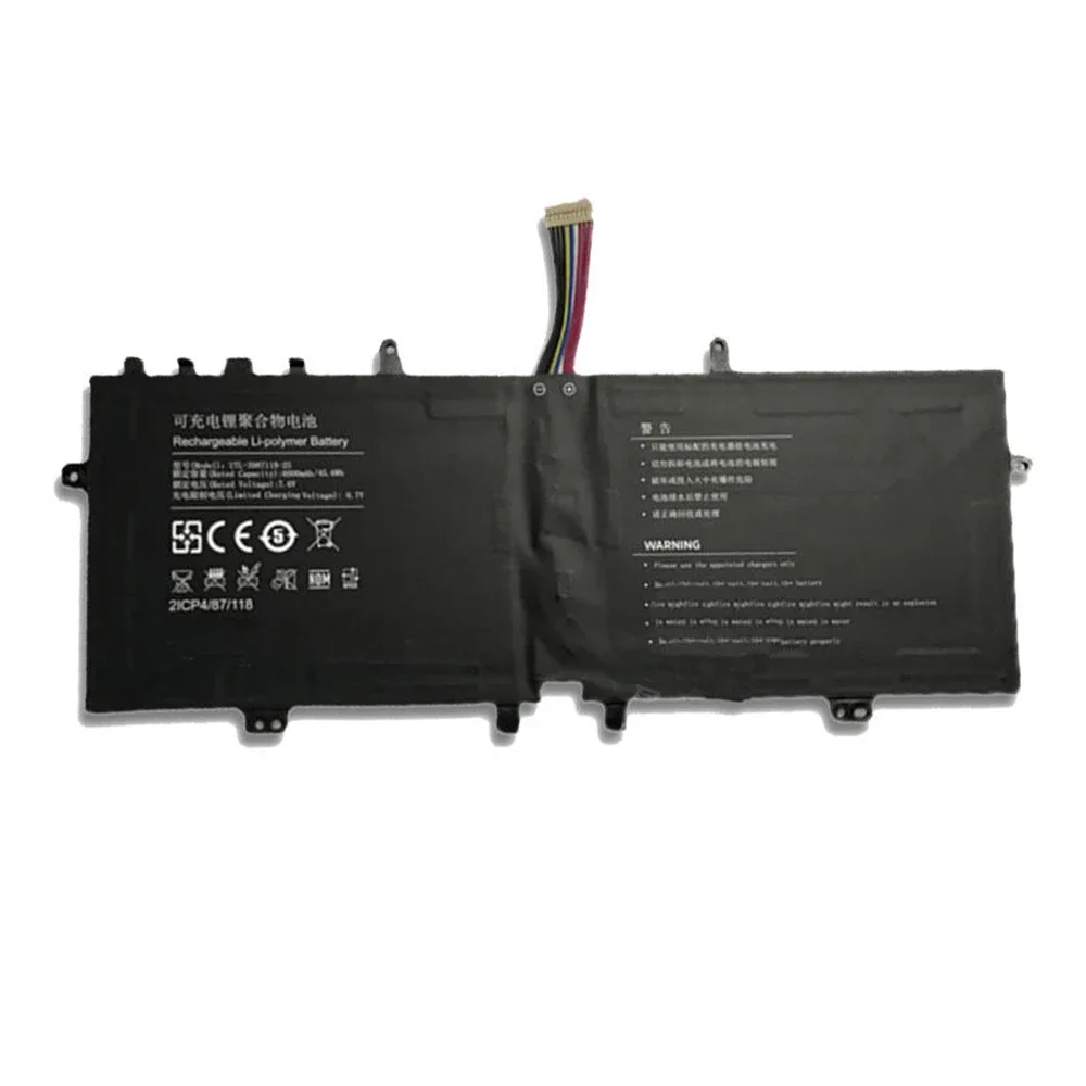 Imagem -05 - Original Utl- 3987118 2s 7.6v 45.6wh Bateria para Laptop para Hasee Elegant x3 d1 g1 Haier yi 3000 Syi 5000 Novo