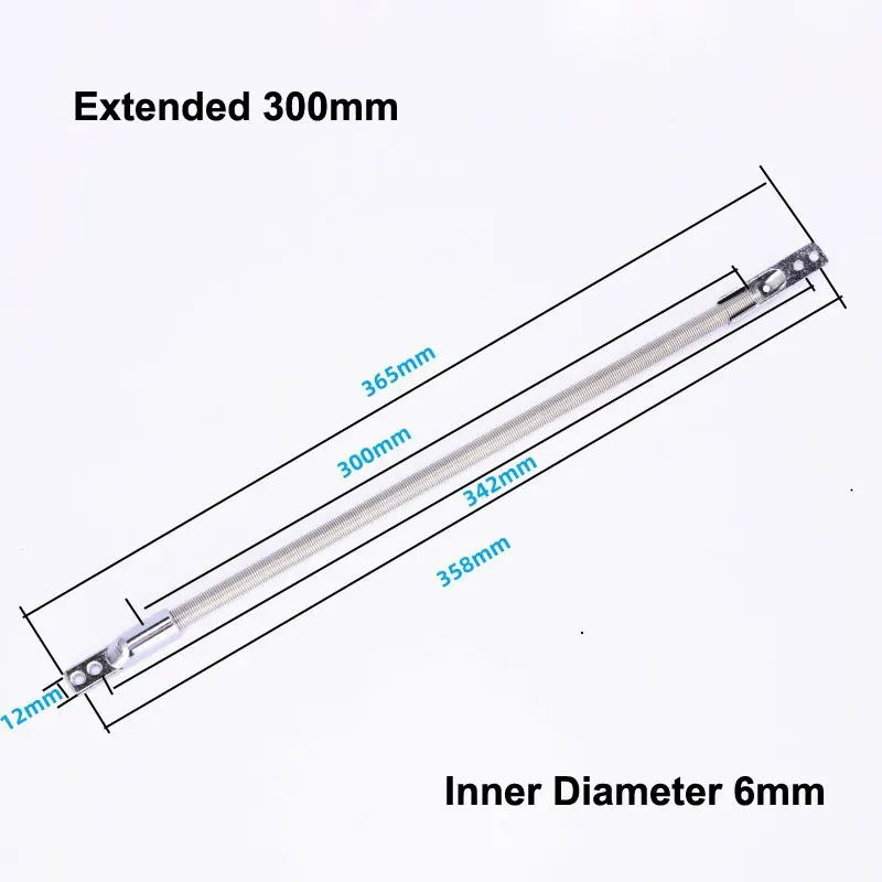 304 Stainless Steel Door Loop Pass 1pcs Net Cable 18/30cm Long Option Flexible Armored  Wire Protector Exposed Mortise Mounting