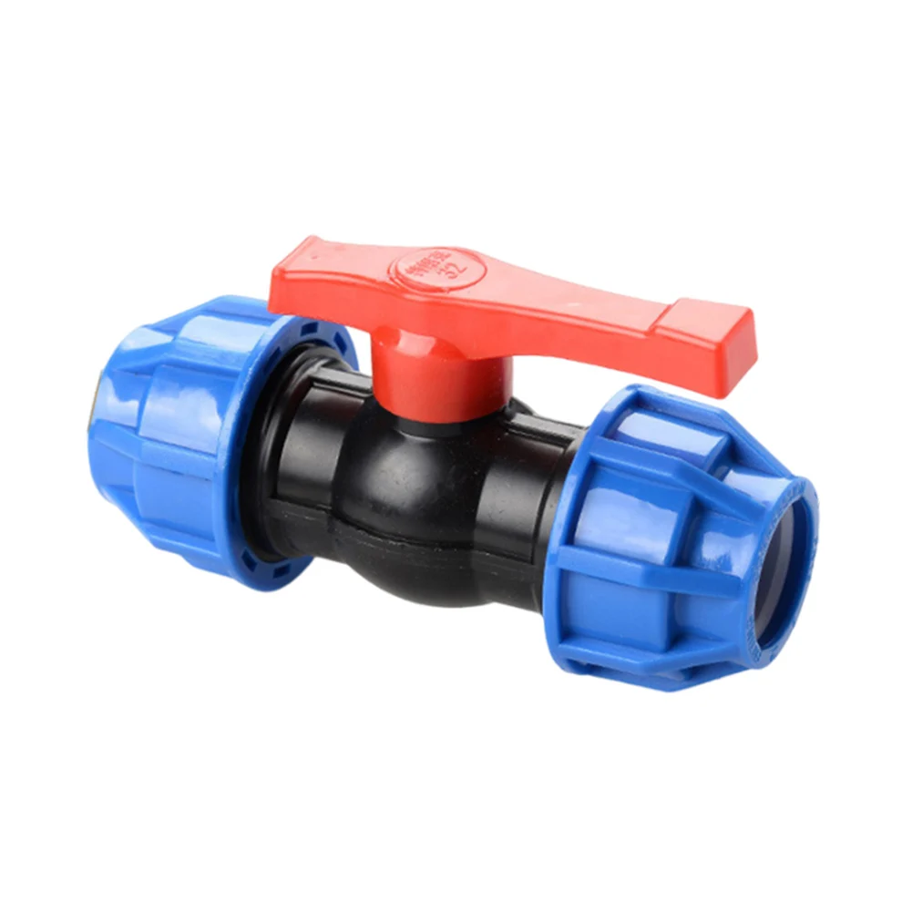 Garden Irrigation Valve PE Ball Valve Comfortable Grip Design Leak-proof Connection Quick Opening And Closing For PPR Pipes