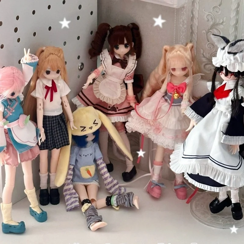 

In Stock Genuine 1/6 Bjd Magical Girl Series Blind Box Kawaii Girl Action Figure Movable Doll Desktop Ornament Trendy Toy Gift