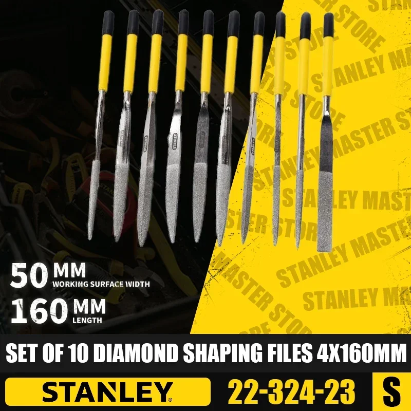 Imagem -03 - Stanley Diamante Daping Arquivos para Jade Madeira Carving Cerâmica Metal Polimento 22321 22-322 22-323 22-324 22-325 22-326