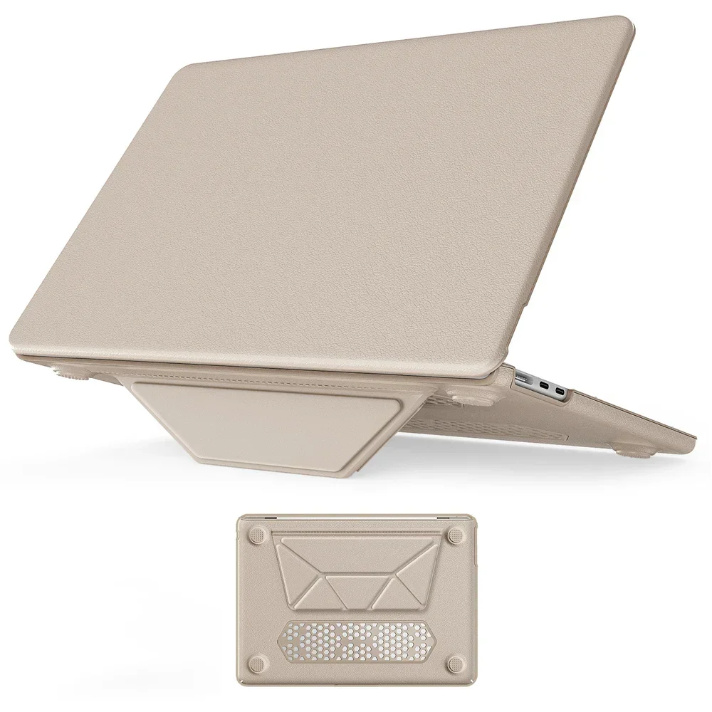 

Чехол для ноутбука MacBook Air 15, 2025 M4, модель A3241 M3 15,3 M2, подставка для ноутбука из искусственной кожи для MacBook 2020-2025 Air 13,6 Pro 13 14 16,2